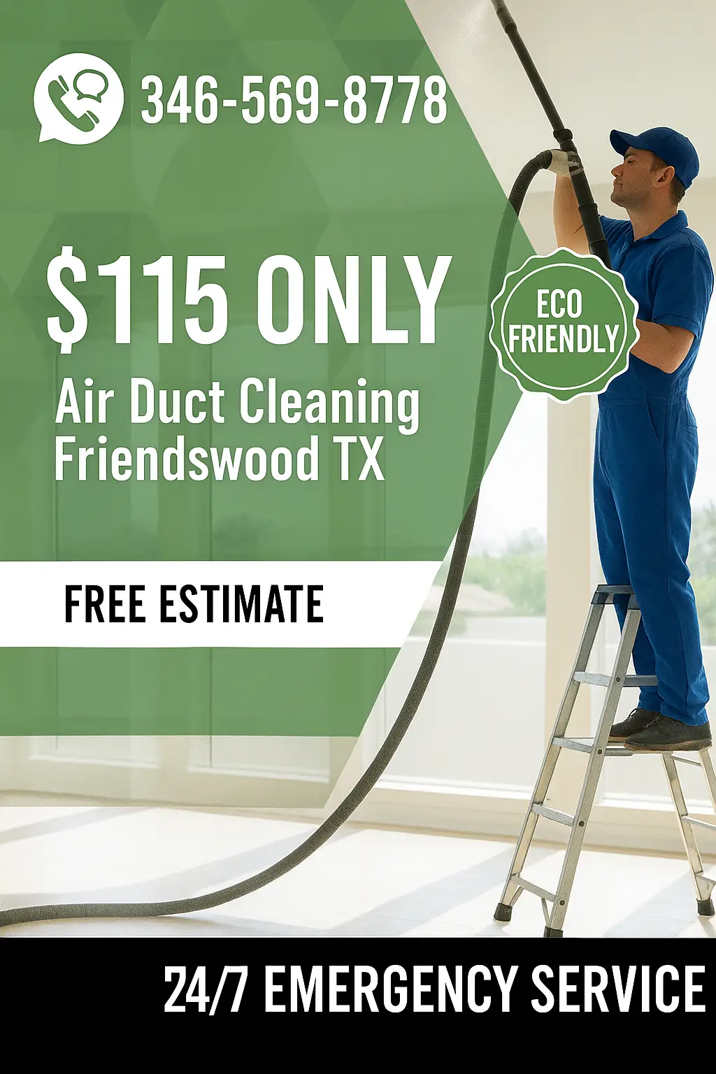 Air Duct Vent Cleaning Friendswood TX Coupon